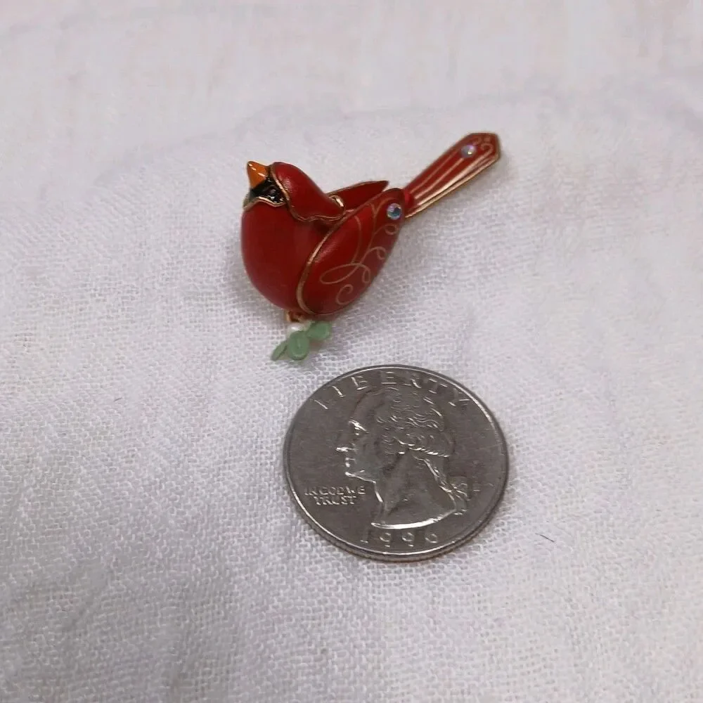 Rare Hallmark Keepsake Miniature Northern Cardinal Ornament 2009